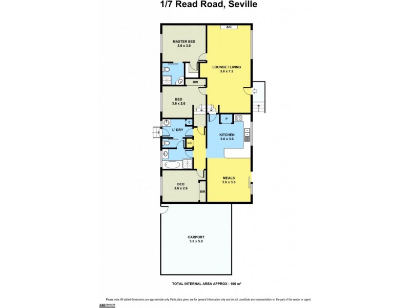 Lot 1, 7 Read Road, Seville VIC 3139 Floorplan
