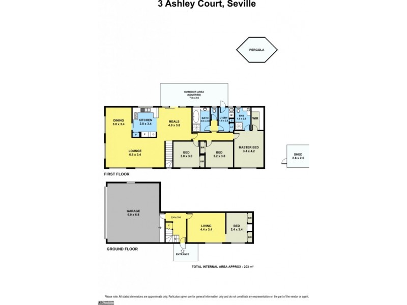 3 Ashley Court, Seville VIC 3139 Floorplan