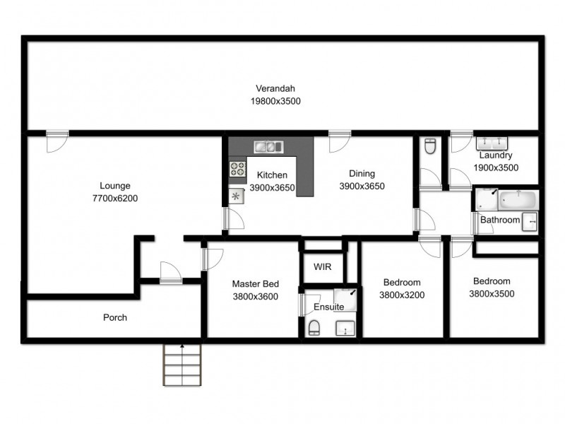 Lot 3, 30 Bell Street, Seville VIC 3139 Floorplan