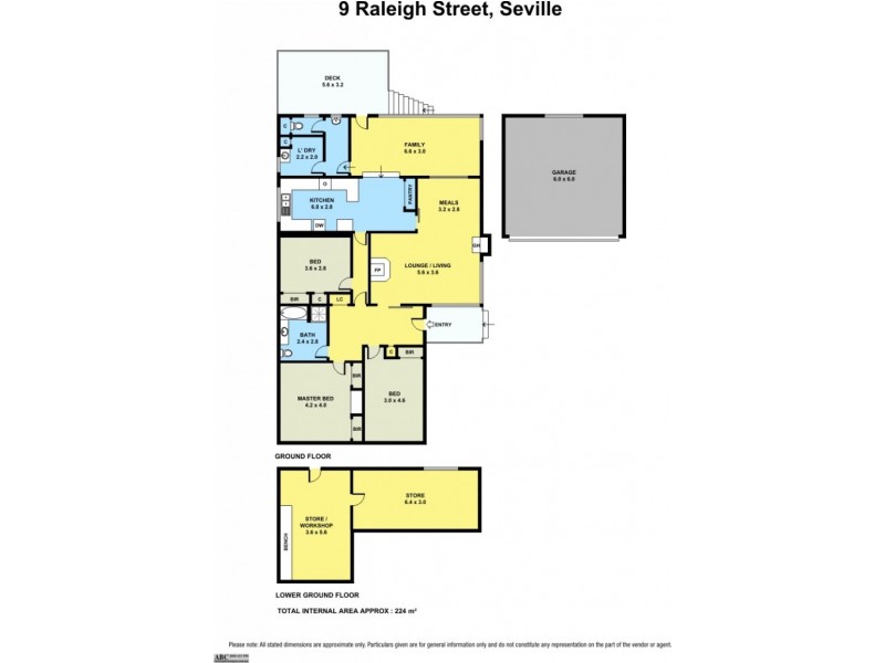9 Raleigh Street, Seville VIC 3139 Floorplan