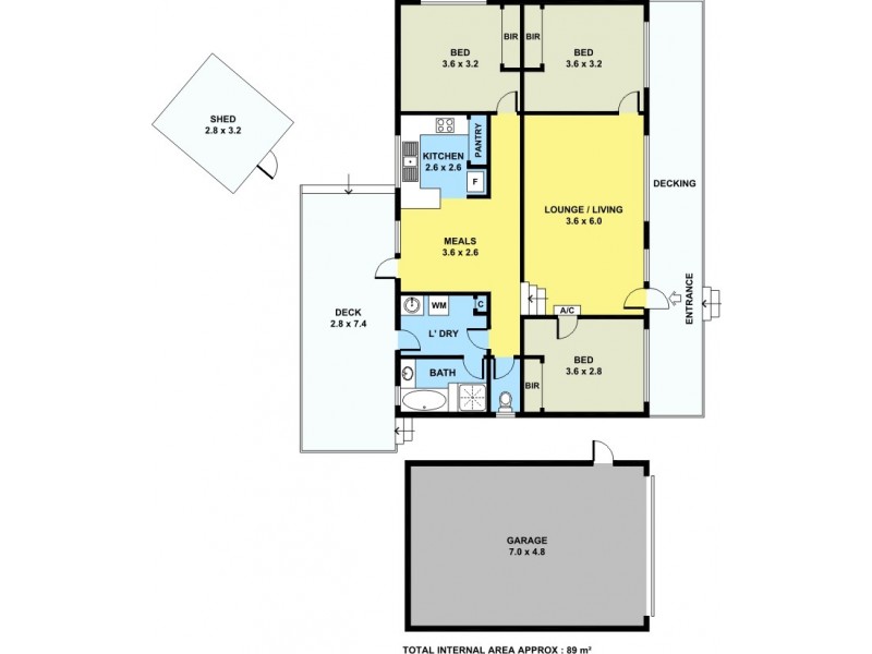 2/55 Drummond Road, Seville VIC 3139 Floorplan