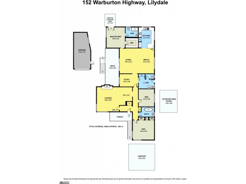 152 Warburton Highway, Lilydale VIC 3140 Floorplan