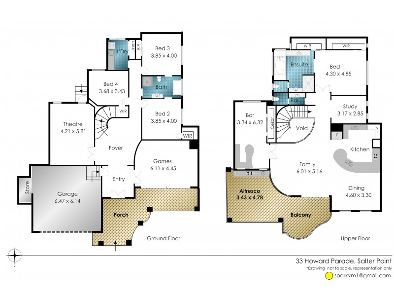33 Howard Parade, Salter Point WA 6152 Floorplan