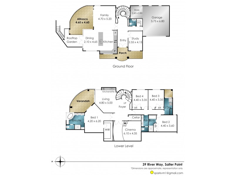 39 River Way, Salter Point WA 6152 Floorplan