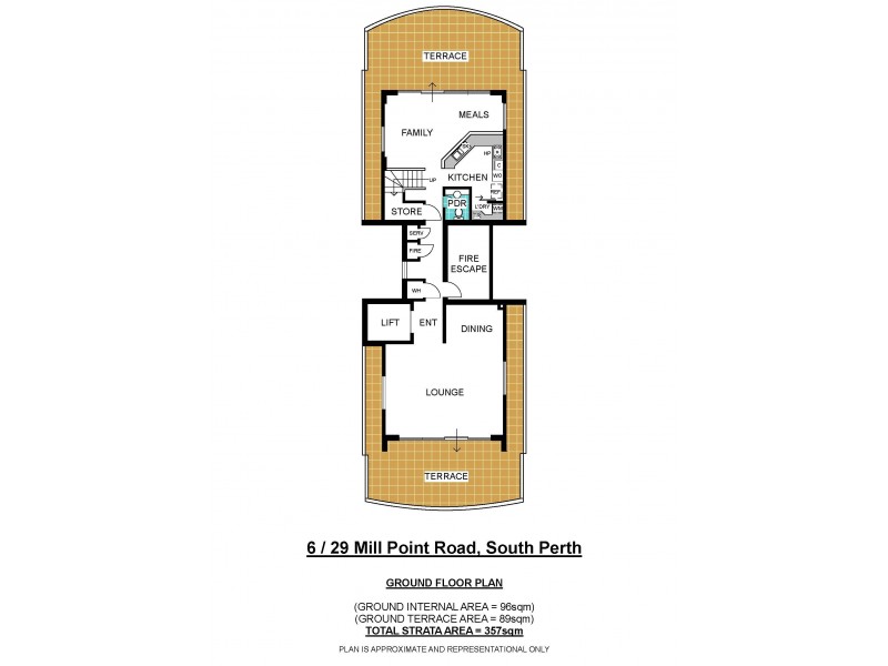 6/29 Mill Point Road, South Perth WA 6151 Floorplan