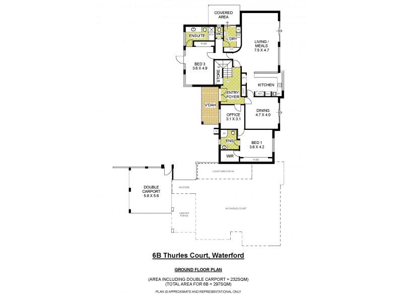 6B Thurles Court, Waterford WA 6152 Floorplan