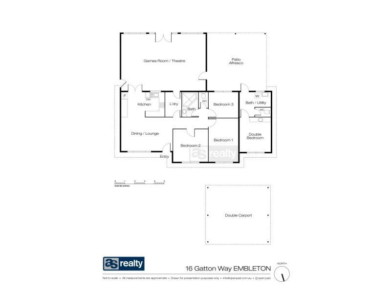 16 Gatton Way, Embleton WA 6062 Floorplan