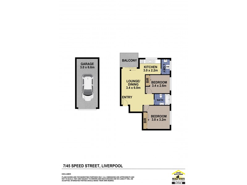 7/45 Speed Street, Liverpool NSW 2170 Floorplan