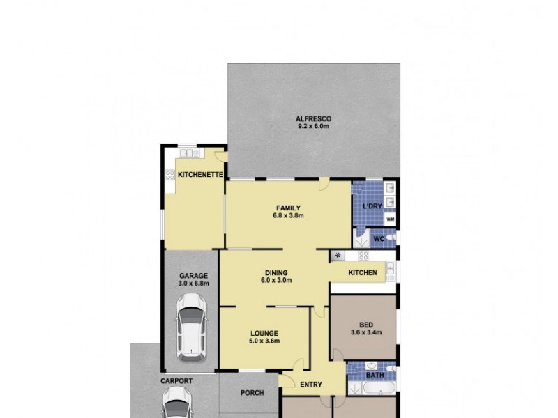 112 Hill Road, Lurnea NSW 2170 Floorplan