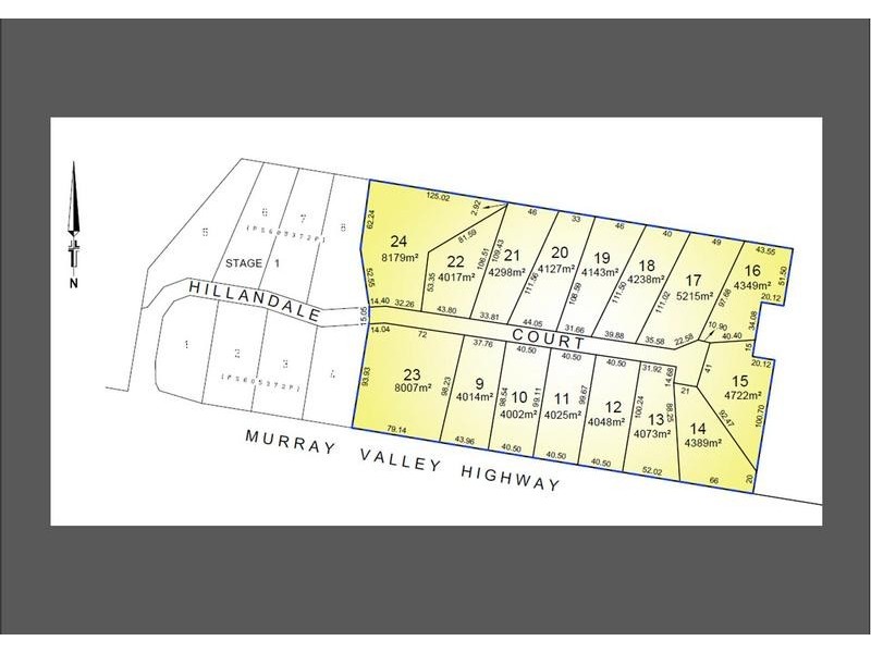 Lots 2-24 HILLANDALE COURT, Bonegilla VIC 3691