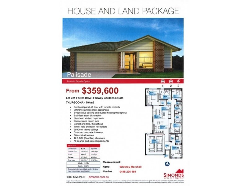 Lot 721,  FOREST DRIVE, Thurgoona NSW 2640