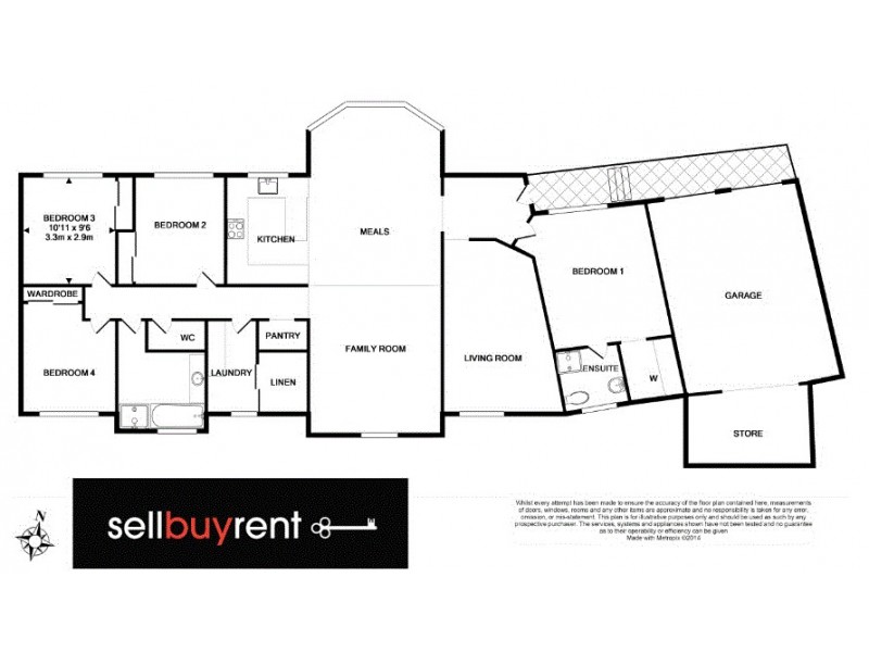 16 TEAL COURT, Wodonga VIC 3690 Floorplan