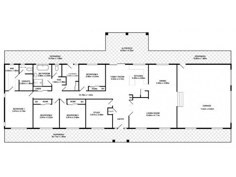 19 LAMBOURN DRIVE, Wodonga VIC 3690 Floorplan