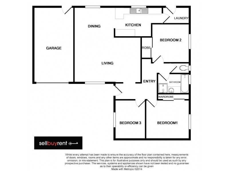 1/14 BARTON STREET, Wodonga VIC 3690 Floorplan