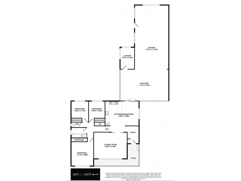 101 PHILLIPS STREET, Wodonga VIC 3690 Floorplan