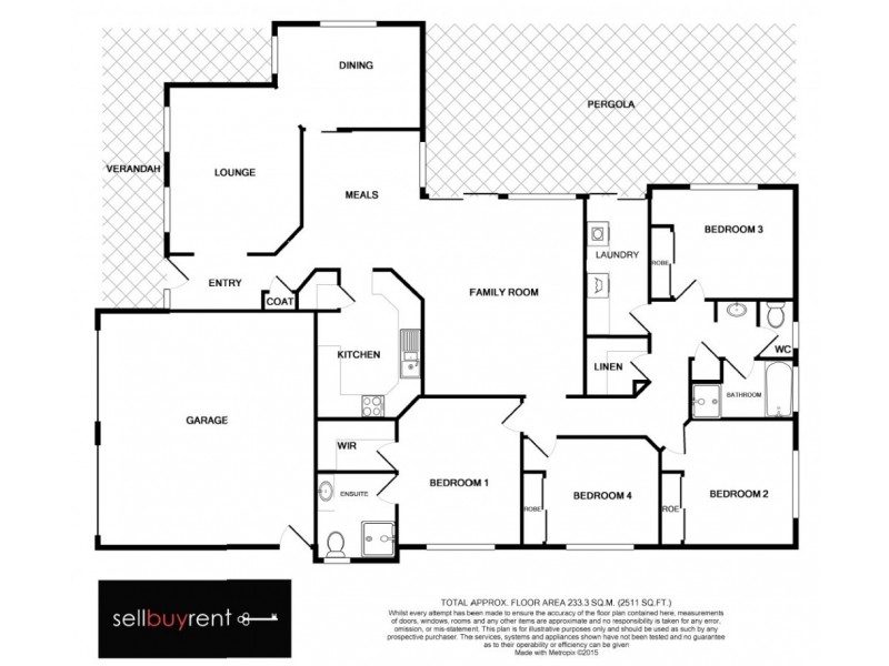 2 FENWICK COURT, Wodonga VIC 3690 Floorplan