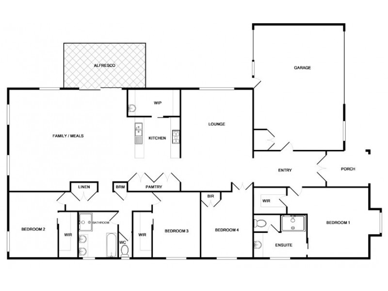 8 GILLMAN TERRACE (OFF BREWER DR), Wodonga VIC 3690 Floorplan