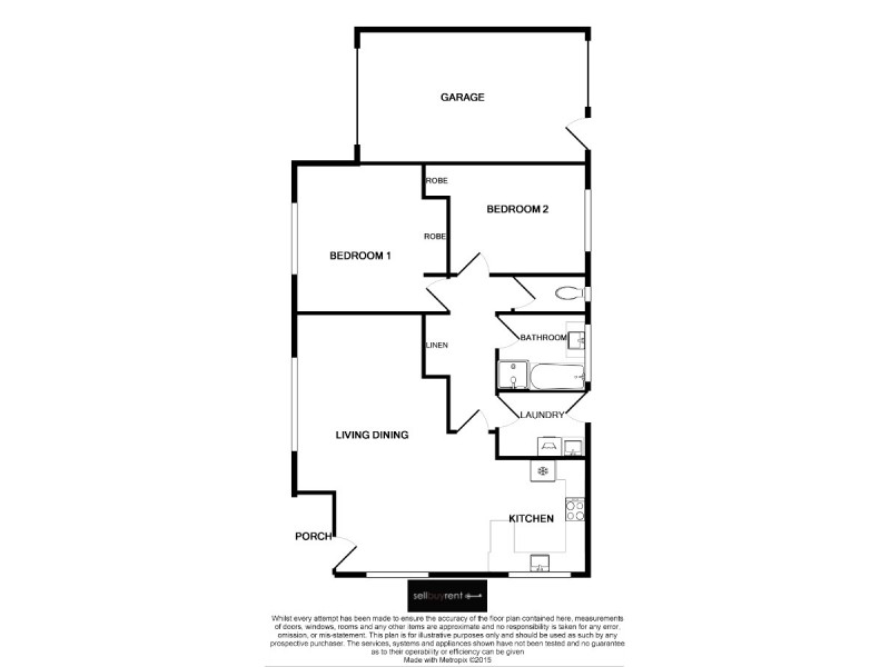 1/113 HUONS HILL ROAD, Wodonga VIC 3690 Floorplan