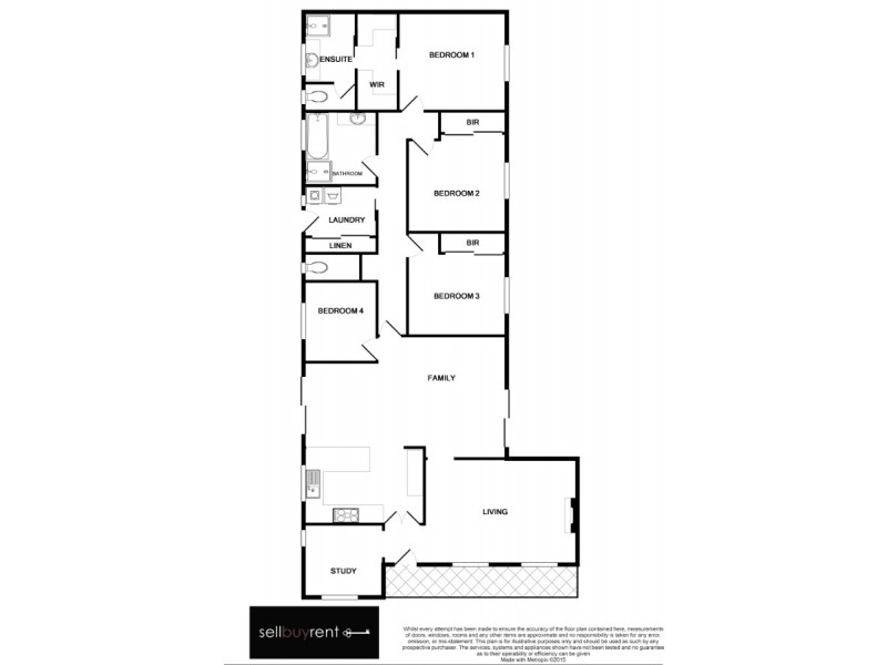 1 HELSINGOR AVENUE, Wodonga VIC 3690 Floorplan