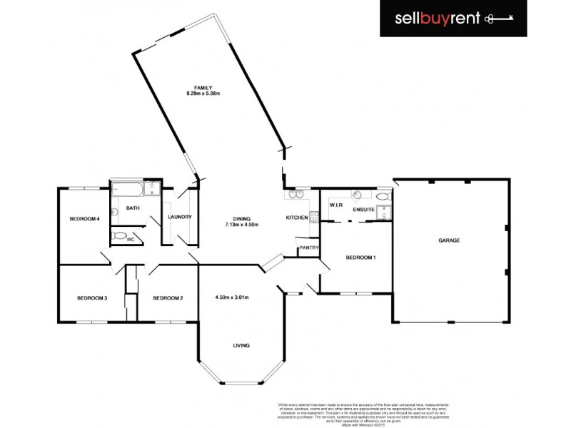 23 MCCULLOCH CRESCENT, Wodonga VIC 3690 Floorplan