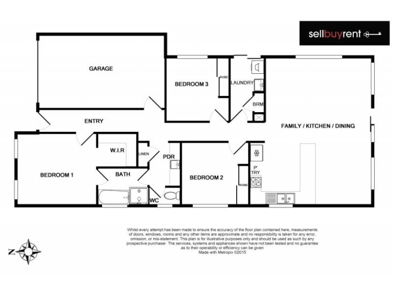 5 SADLIER STREET, Wodonga VIC 3690 Floorplan