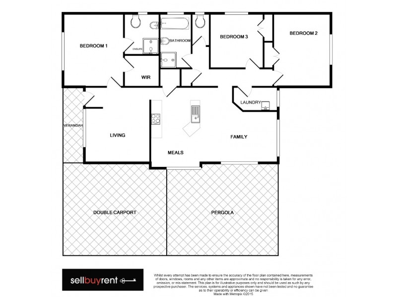4 BISQUE COURT, Wodonga VIC 3690 Floorplan