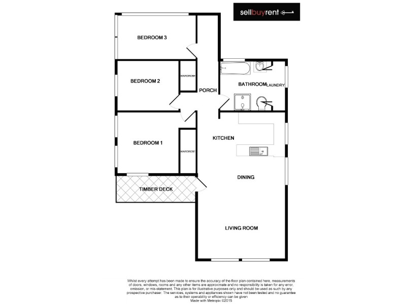 38 GORDON STREET, Wodonga VIC 3690 Floorplan