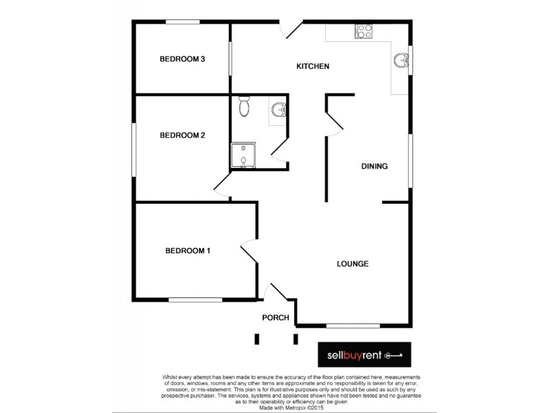 94 TARAKAN STREET, Wodonga VIC 3690 Floorplan