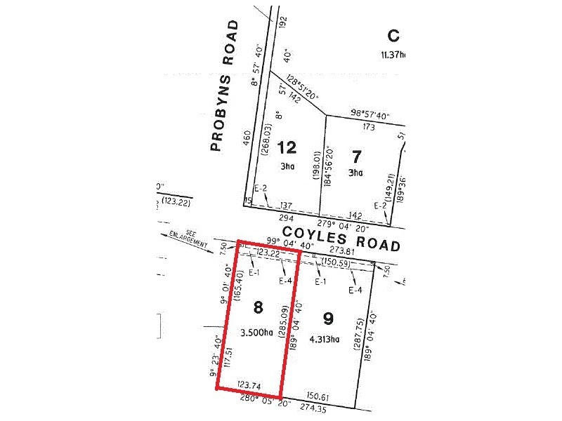 Lot 8, 137 COYLE’S ROAD, Wodonga VIC 3690
