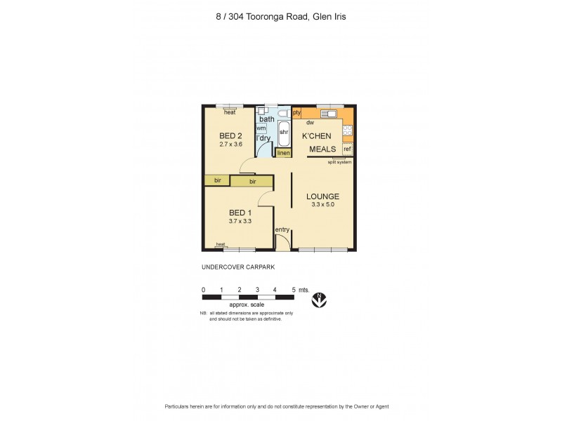 8/304 Tooronga Road, Glen Iris VIC 3146 Floorplan