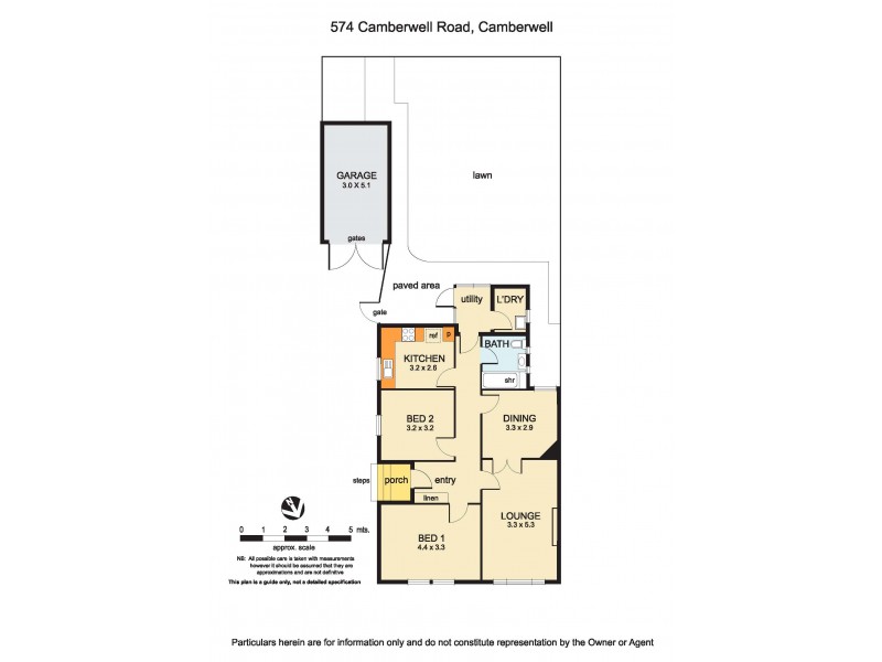 574 Camberwell Road, Camberwell VIC 3124 Floorplan