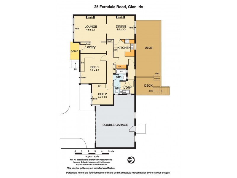 25 Ferndale Road, Glen Iris VIC 3146 Floorplan