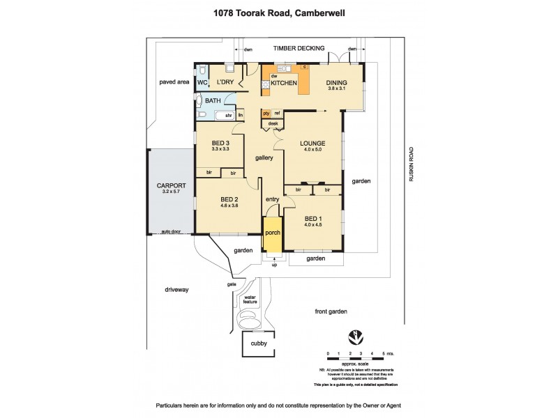 1078 Toorak Road, Camberwell VIC 3124 Floorplan