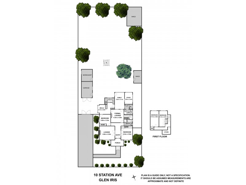10 Station Avenue, Glen Iris VIC 3146 Floorplan