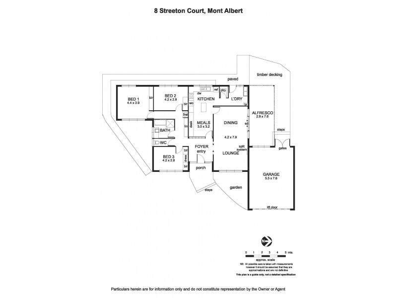 8 Streeton Court, Mont Albert VIC 3127 Floorplan