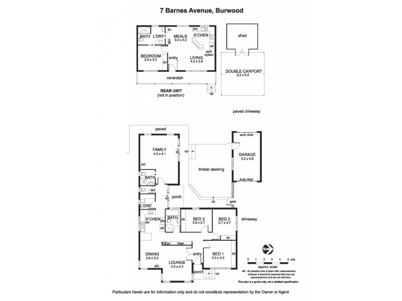 7 Barnes Avenue, Burwood VIC 3125 Floorplan