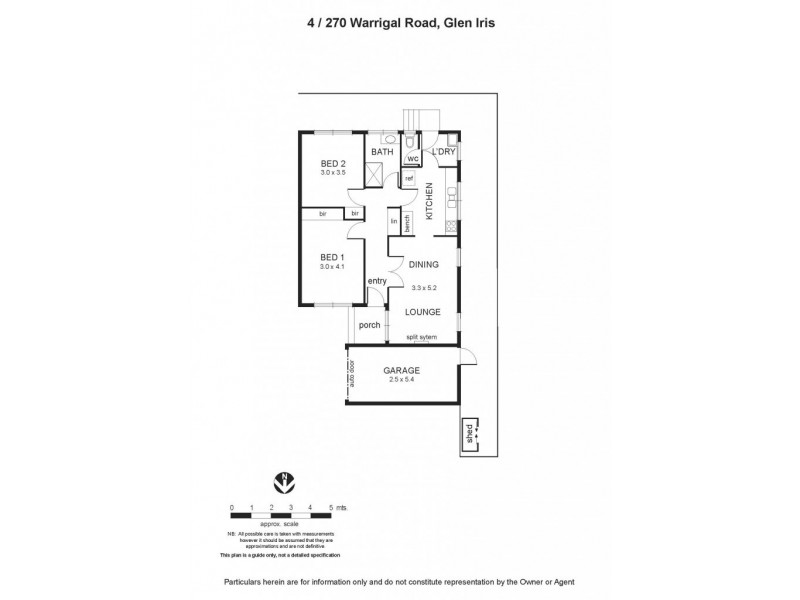 4/270 Warrigal Road, Glen Iris VIC 3146 Floorplan