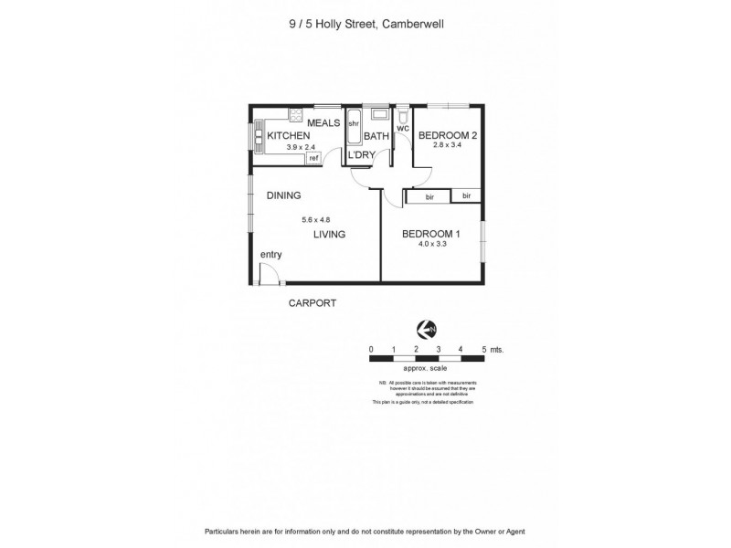 9/5 Holly Street, Camberwell VIC 3124 Floorplan