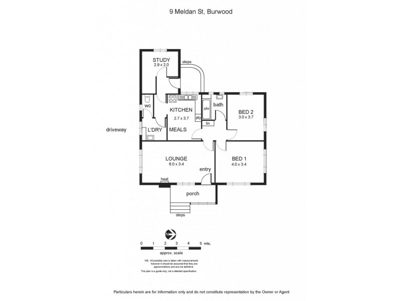 9 Meldan Street, Burwood VIC 3125 Floorplan