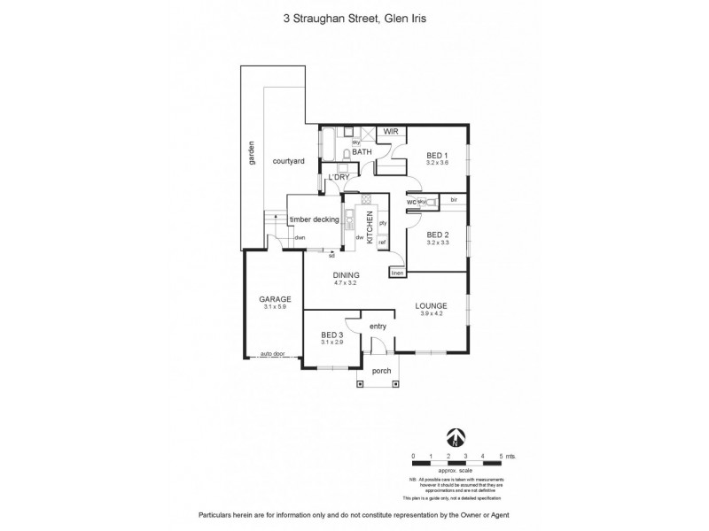 3 Straughan Street, Glen Iris VIC 3146 Floorplan