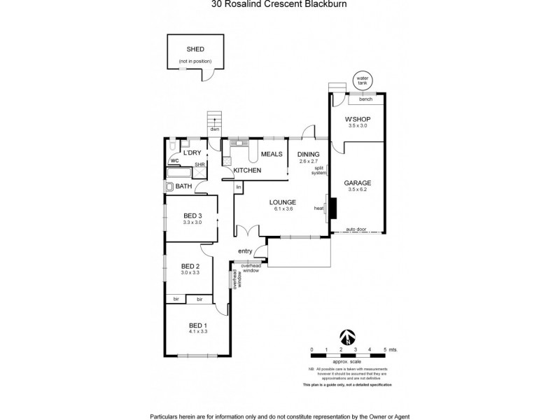 30 Rosalind Crescent, Blackburn VIC 3130 Floorplan