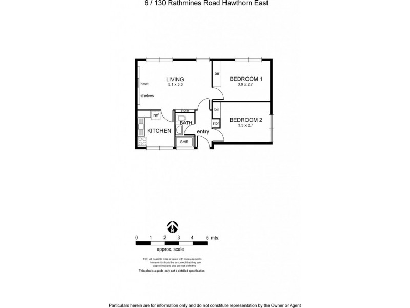 6/130 Rathmines Road, Hawthorn East VIC 3123 Floorplan