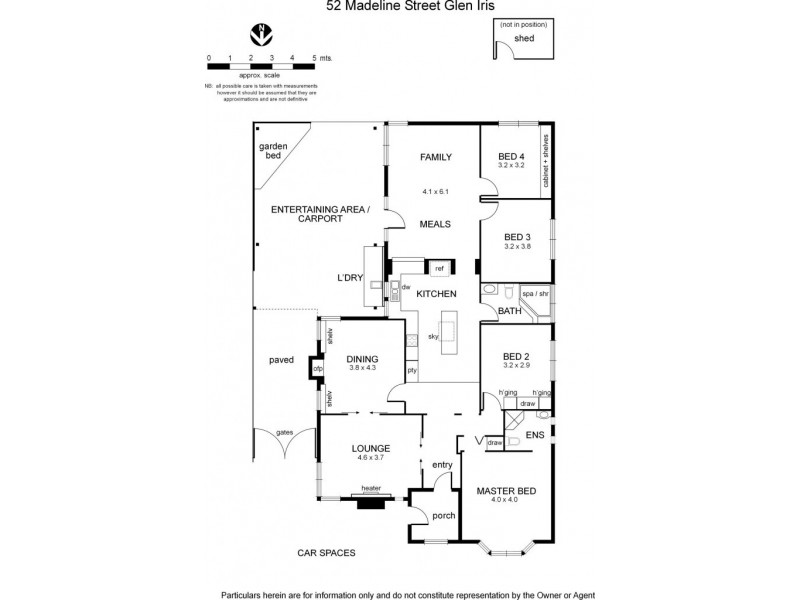 52 Madeline Street, Glen Iris VIC 3146 Floorplan