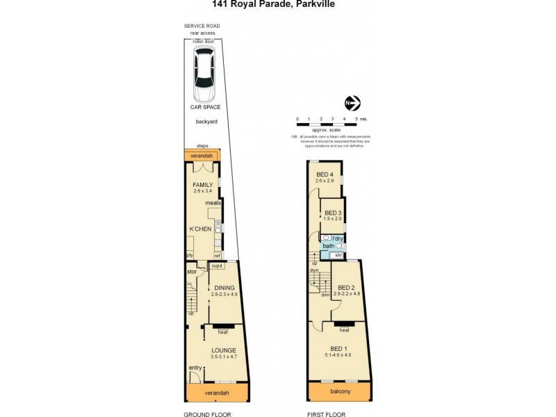 141 Royal Parade, Parkville VIC 3052 Floorplan