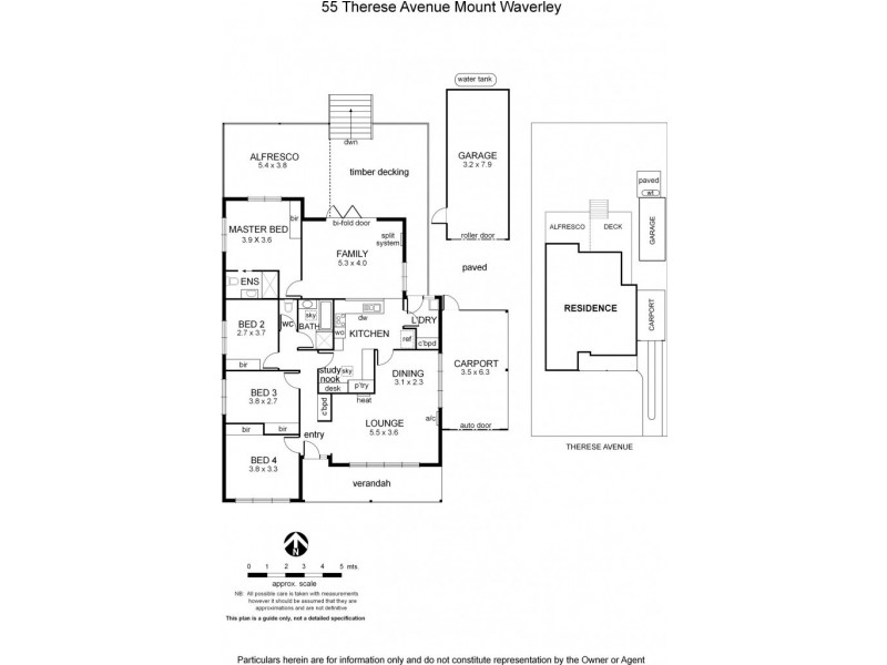 55 Therese Avenue, Mount Waverley VIC 3149 Floorplan