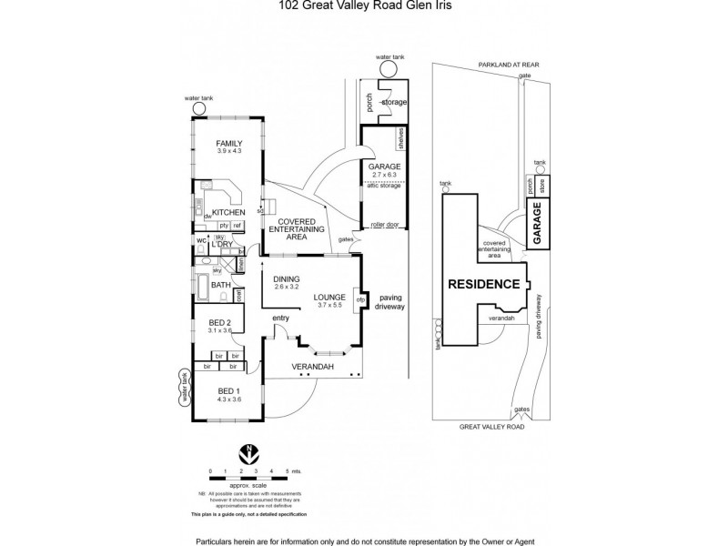 102 Great Valley Road, Glen Iris VIC 3146 Floorplan