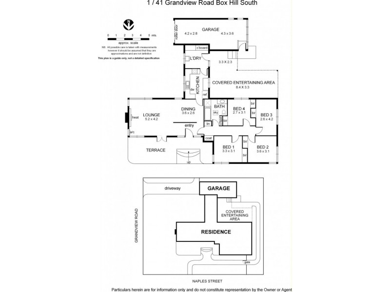1/41 Grandview Road, Box Hill South VIC 3128 Floorplan