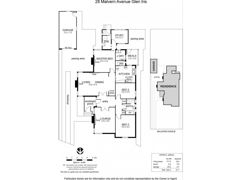 28 Malvern Avenue, Glen Iris VIC 3146 Floorplan