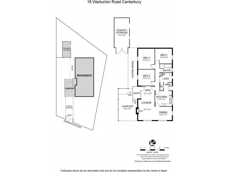 18 Warburton Road, Camberwell VIC 3124 Floorplan