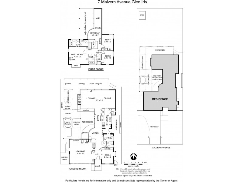7 Malvern Avenue, Glen Iris VIC 3146 Floorplan